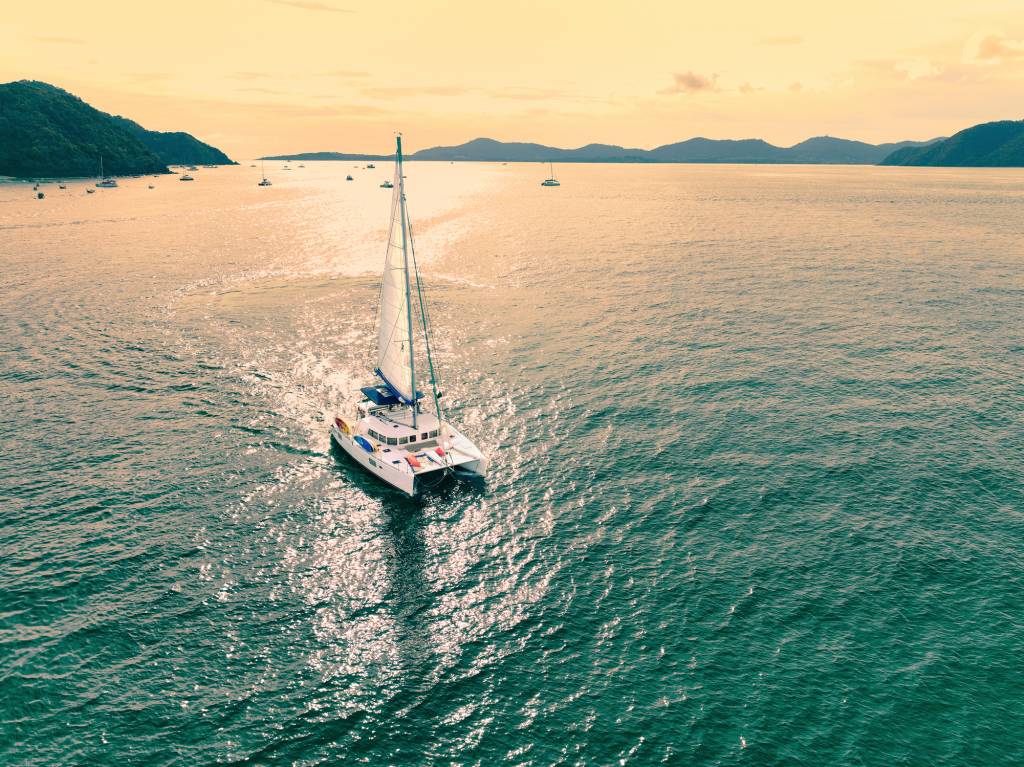 croisière catamaran Marie-Galante
