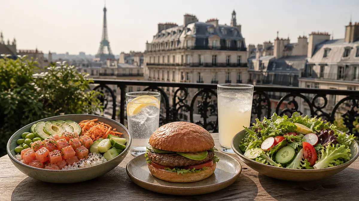Fast good Paris : meilleures adresses saines et gourmandes