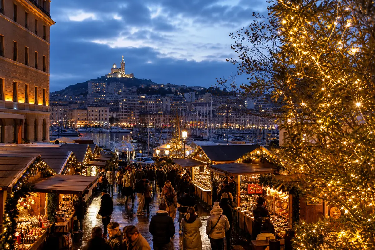 Marchés de Noël à Marseille : lieux, dates et bons plans