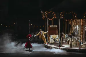 Scène du spectacle Le Mime et l’Étoile au Puy du Fou